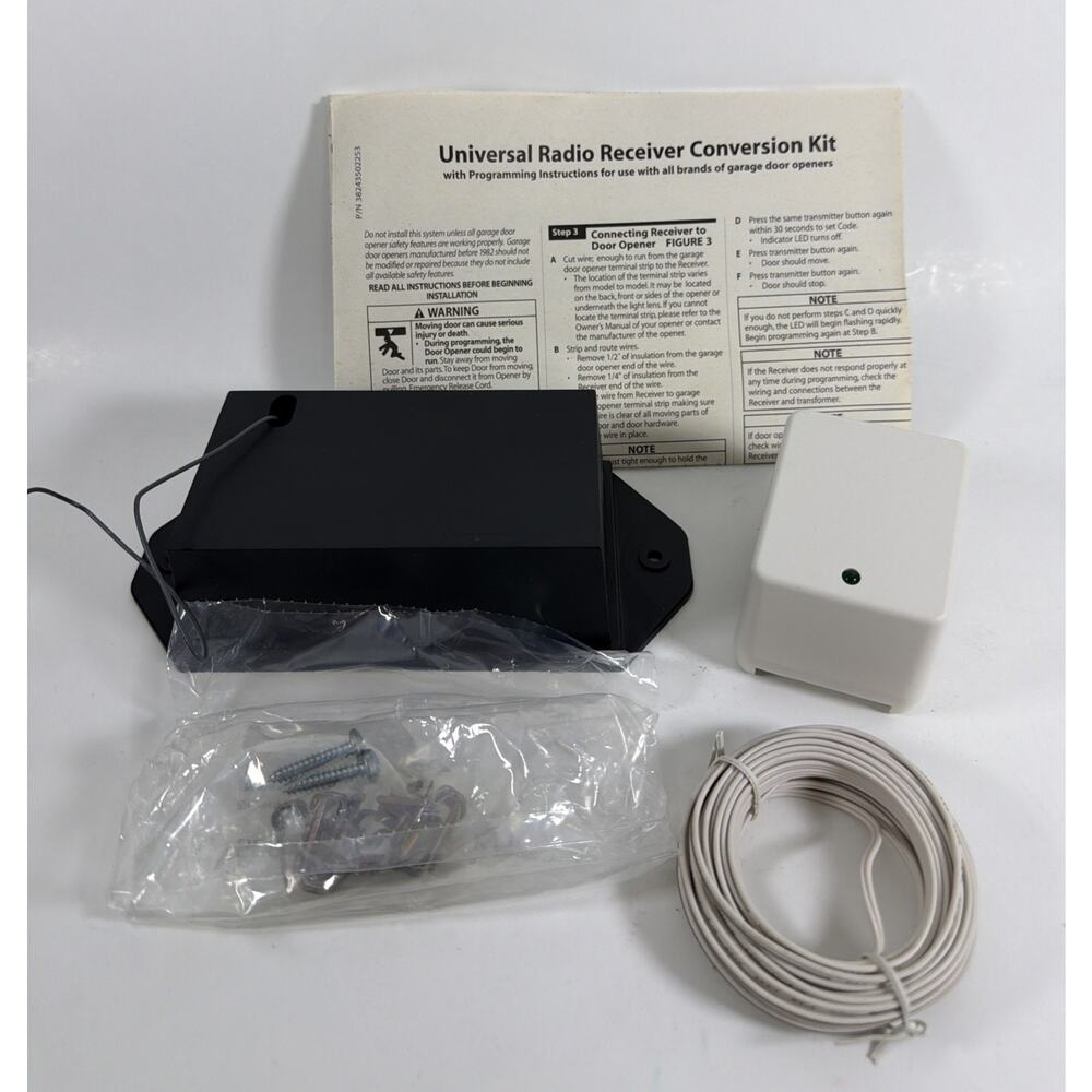 Genie 315390R2 Garage Door Dual Frequency External Radio Receiver - No Remote